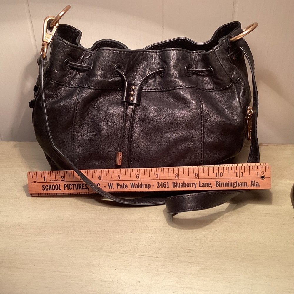 Juicy Couture Purse Vintage, black, soft, leather